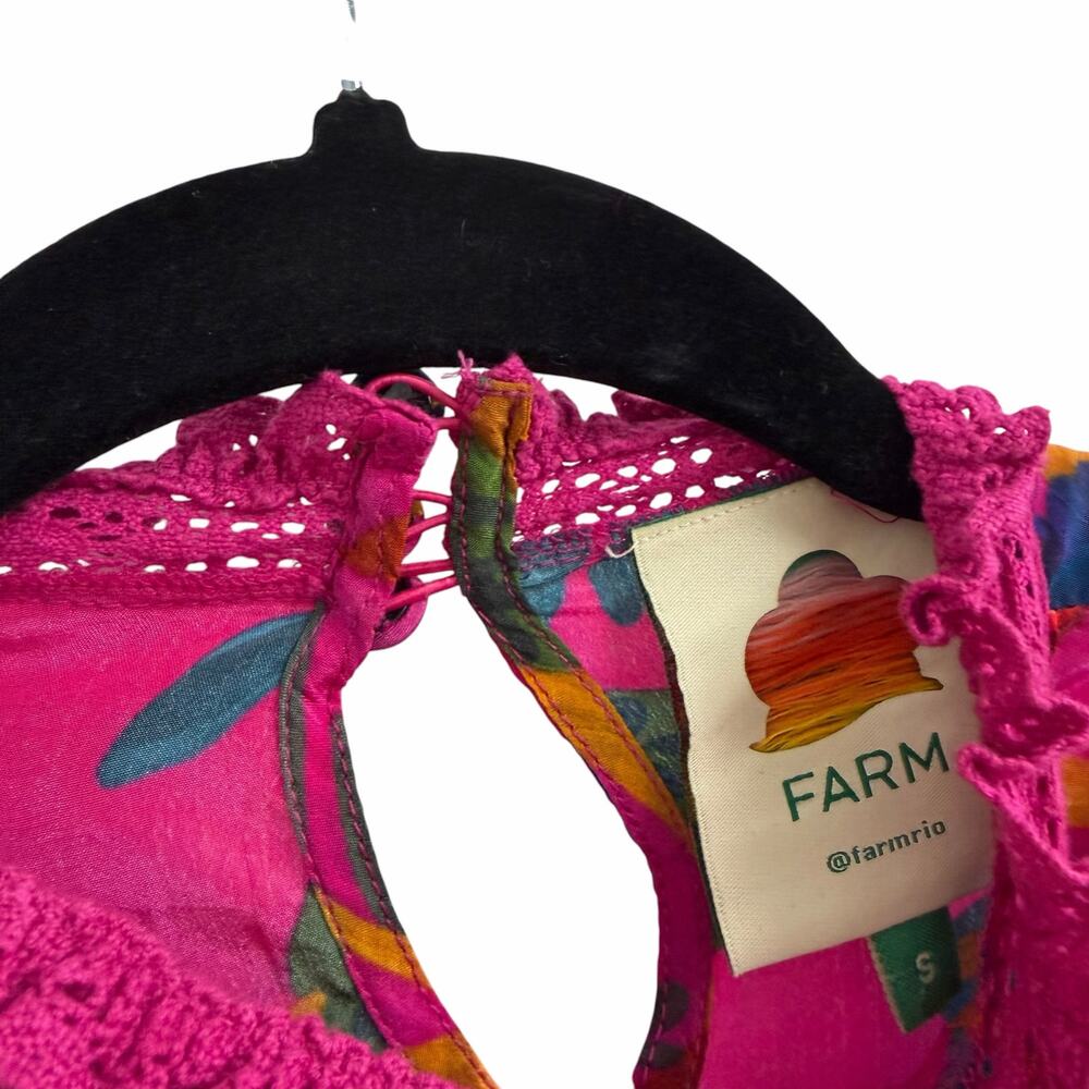 FARM Rio Pink Sweet Forest Blouse - Picture 4 of 7